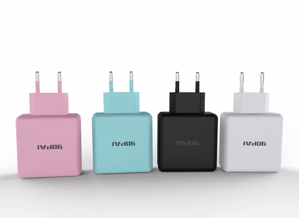 PT-05 2.1A dual USB folding travel charger |
