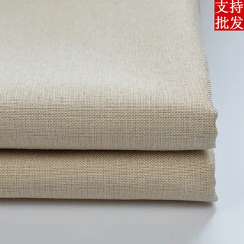

Thickening linen fabric solid color sofa cover bedspread cushion table cloth home decoration fabric R181
