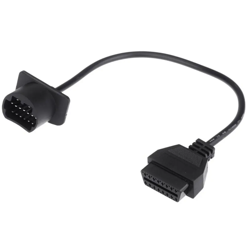 Кабель OBDII OBD2 с 17 контактами на 16 внешний кабель для Mazda адаптер OBD1 OBD2|adapter mazda|pin
