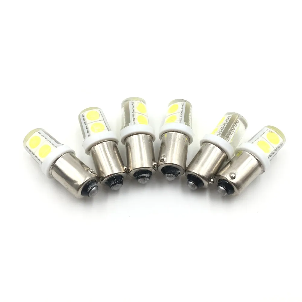 

BA9S T11 T4W 363 1895 233 Super Bright 4 LED 5050 SMD Car License Plate Light Auto Interior Door Lamp marker Bulb White DC12V