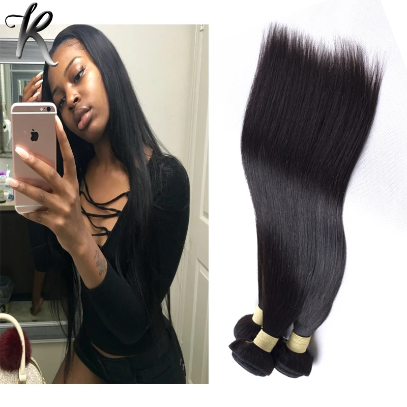Indian Remy Straight Human Hair Rosa Hair Products 7a Indian