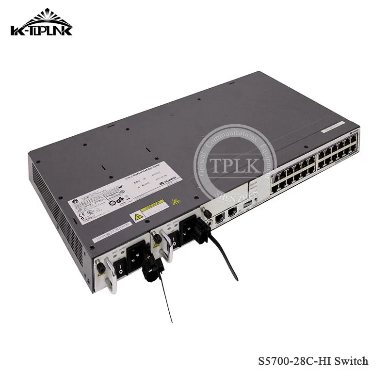 HUA WEI S5700-28C-HI Gigabit Core Ethernet переключатель двойной swappable AC/DC, источники питания