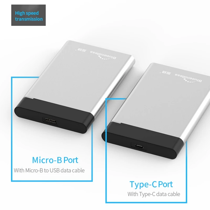 Type C HDD case