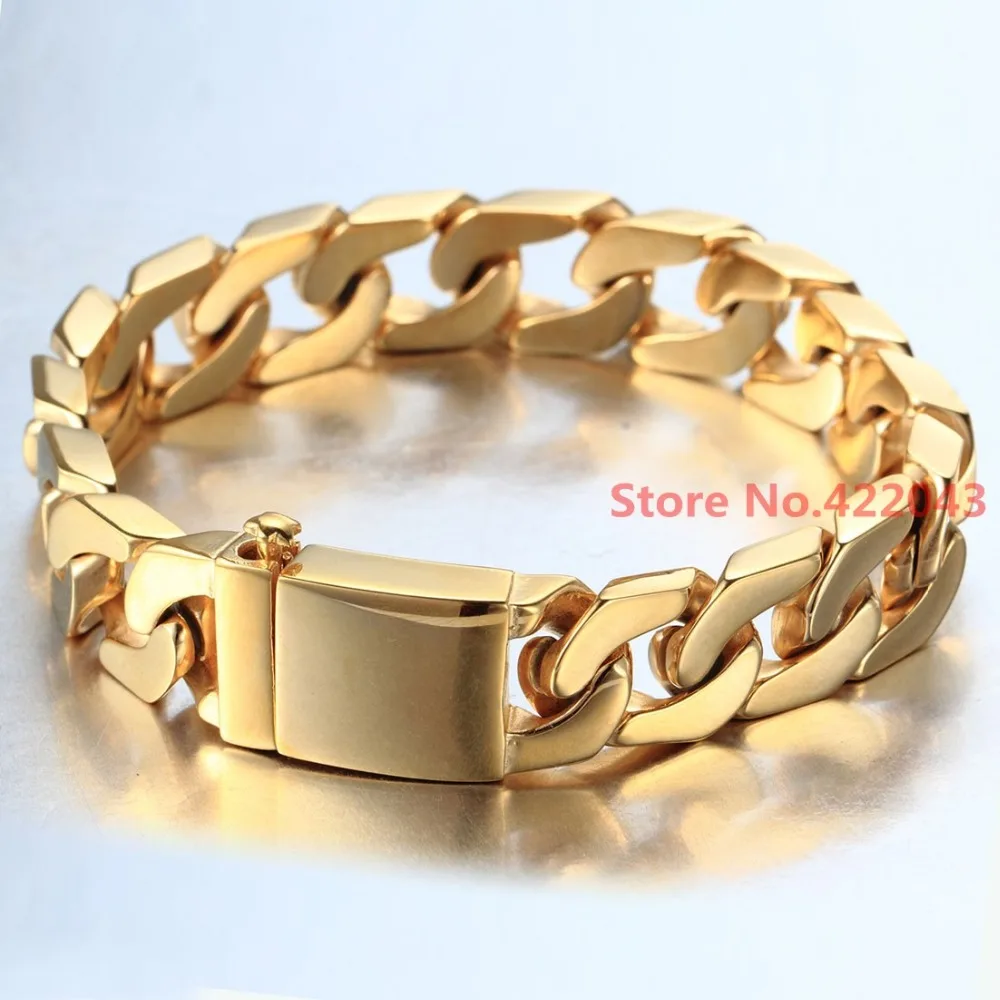 Factory Price 100 Stainless Steel font b Bracelet b font 8 66 12mm font b Jewelry