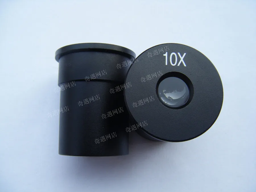 

2018 2PCS H10X Manification Huygens Biological Microscope Optical Eyepiece Lens with Mounting Size 23.2mm
