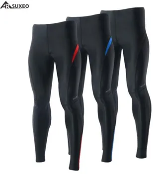 

ARSUXEO Men Outdoor Sports Compression Tights Running Pants Base Layers Tights Gym Bodybuilding Fitness Workout Legging Clothing