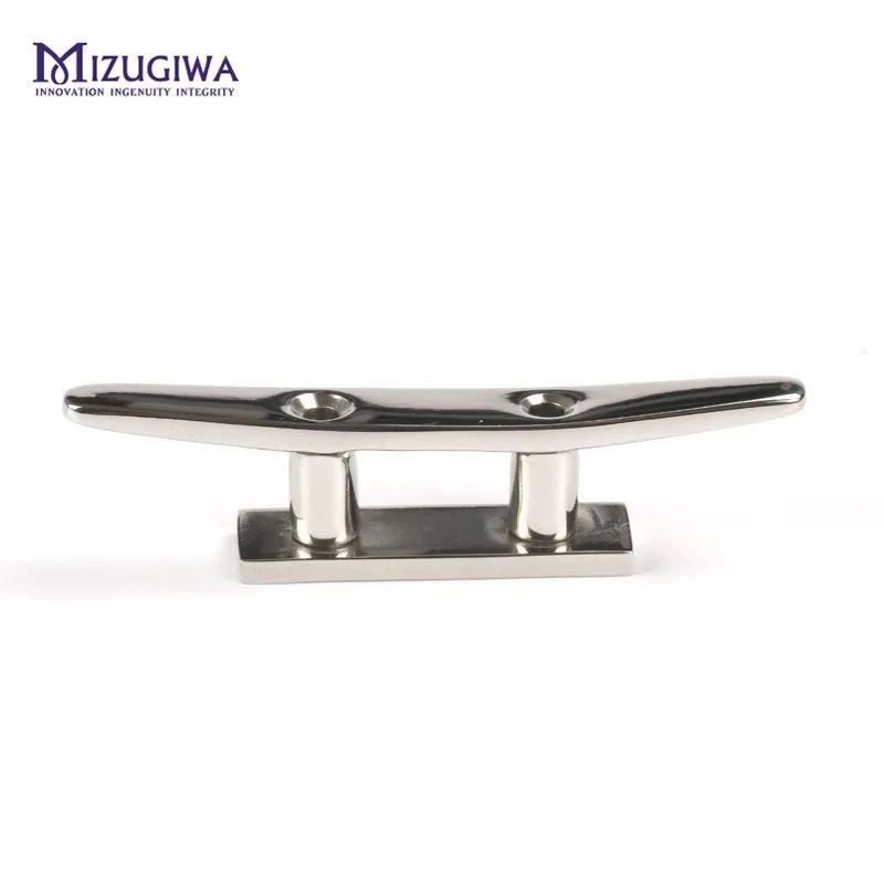 316 Marine Grade Stainless Steel Flat Top 2 Hole Low Silhouette Boat