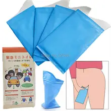 Японский 4 шт портативный дорожный мешок мочи мобильный мини-туалет для экстренных случаев для детей Женский Джем кемпинг автомобиль одноразовый писсуар