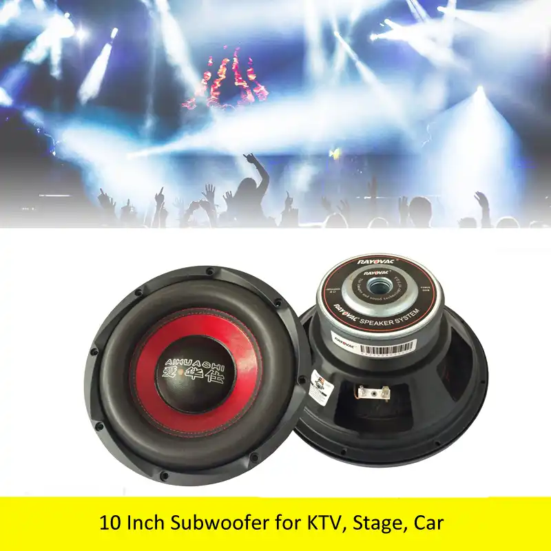 10 inch stereo speakers