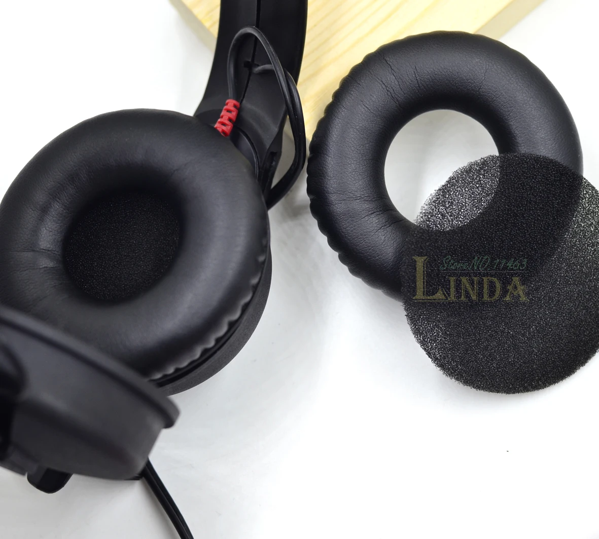 Амбушюры подушки пены для Sennheiser HD 25-1 HD25-1ii HD25SP HMD25 HME25 HMEC25