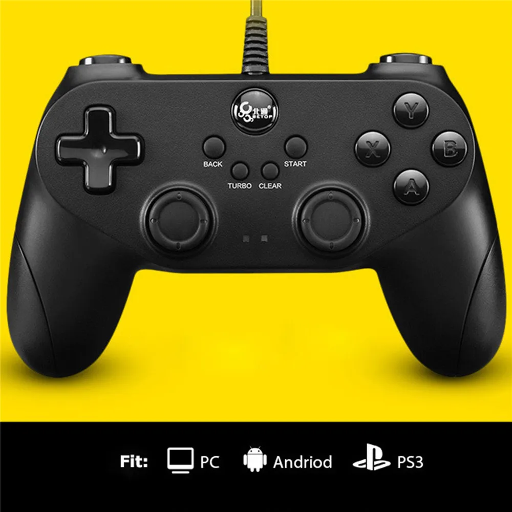  USB Wired Gamepad for PlayStation 3 PC Android Mobile Phone Smart TV Box PUBG Game Controller with 