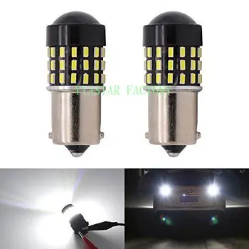 

Yiastar 100x LED Super Bright 1156 1141 1003 P21W BA15S 3014SMD 54-EX Chipest For Back Up Reverse Lights Brake Tail Bulbs12-24V