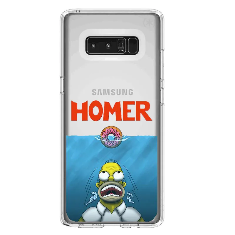 Симпсон ТПУ мягкий чехол для samsung A30 A50 S10LITE S6 S9 S7 S8 S9PIUS S7EDGE 2018A8 A6 NOTE9 NOTE8 A8PIUS A6PIUS - Цвет: TPU