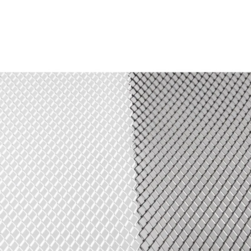 

Auto Car Universal Aluminum Alloy Car Front Bumper Mesh Grill Grille Cover Car Vehicle Black Body Grille Net Protector