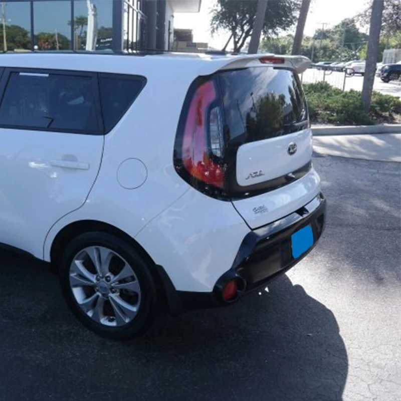 Спойлер для Kia Soul 2014 по 2018 высококачественный АБС пластик праймер или любой цвет