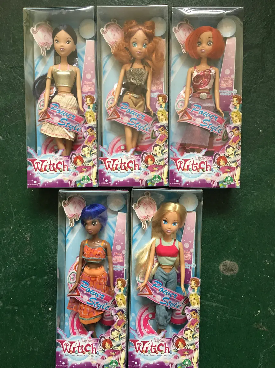 

RARE W.I.T.C.H. Pawer Style 32cm Doll Collection Girl Gift
