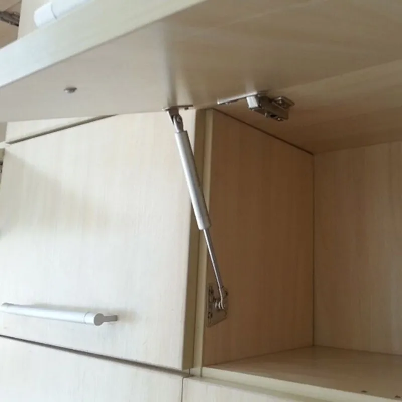 100N/10 кг Кухня двери шкафа Пневматический Лифт Поддержка гидравлическая газовая пружина удерживать Аппаратные средства