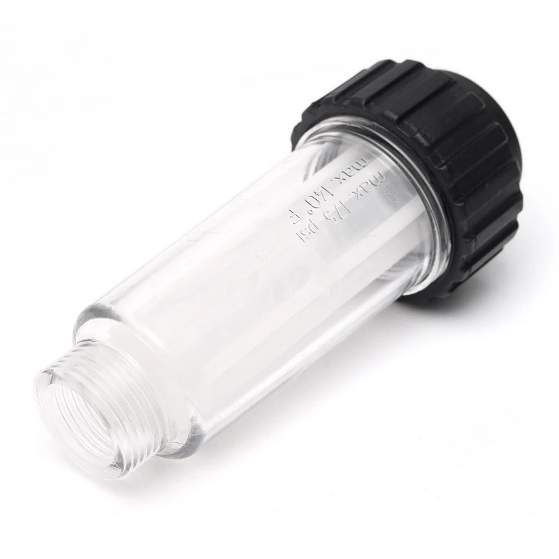Mayitr 1 Set High Pressure Washer Jet Wash In Line Water Filter Cleaner For Cleaning Machine 3 / 4'' Connection High Quality