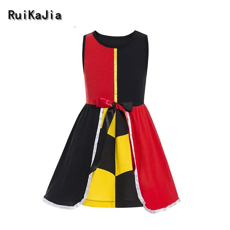 Платье принцессы, платье королевы, платье с принтом «Фламинго», платья для девочек, королева сердец, кофта с сердечками, костюм королевы сердец