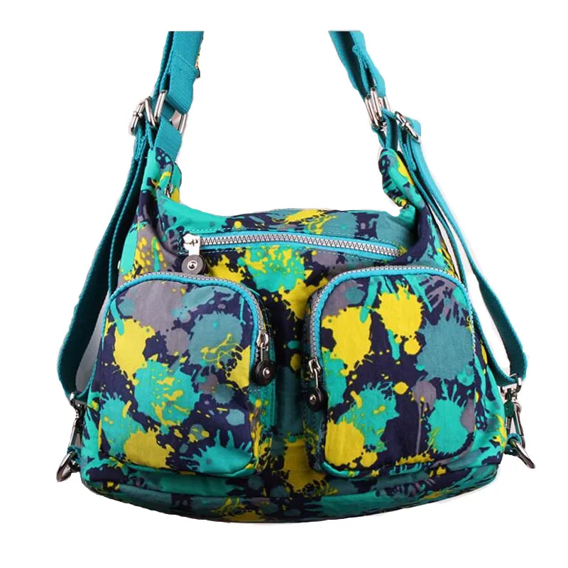 

Multicolor Women nylon crossbody bags Large Capacity Waterproof Nylon Tote Bags Travel Crossbody Bag For Lady