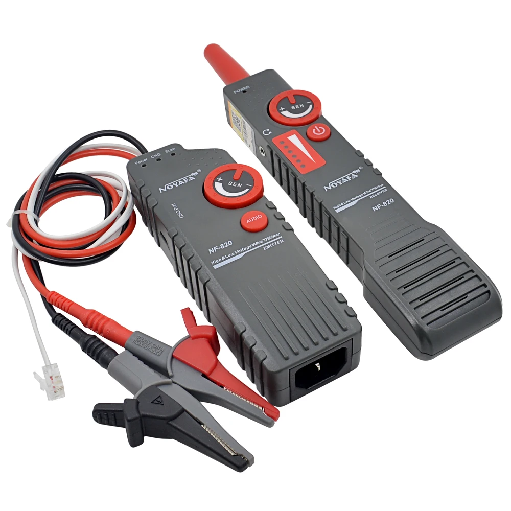 Noyafa NF 820 RJ45 RJ11 BNC тестер кабеля высокого и низкого напряжения подземный кабельный