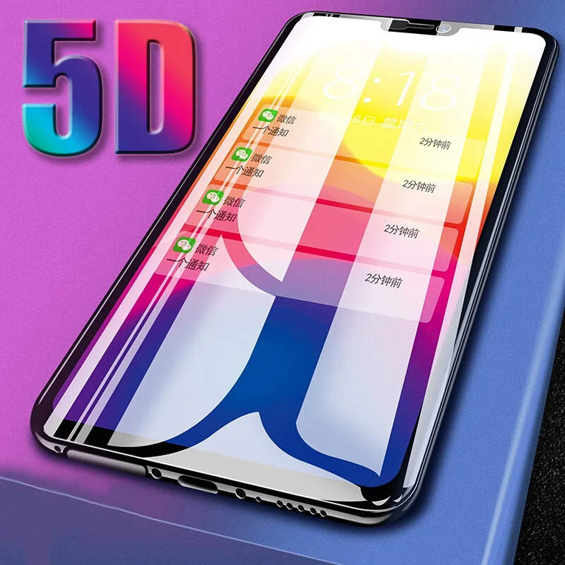 

5D Tempered Glass For Huawei nova 3i Cover Screen Protector For Hauwei P smart plus nova 3 i nova3 nova3i 6.3in Protective Film