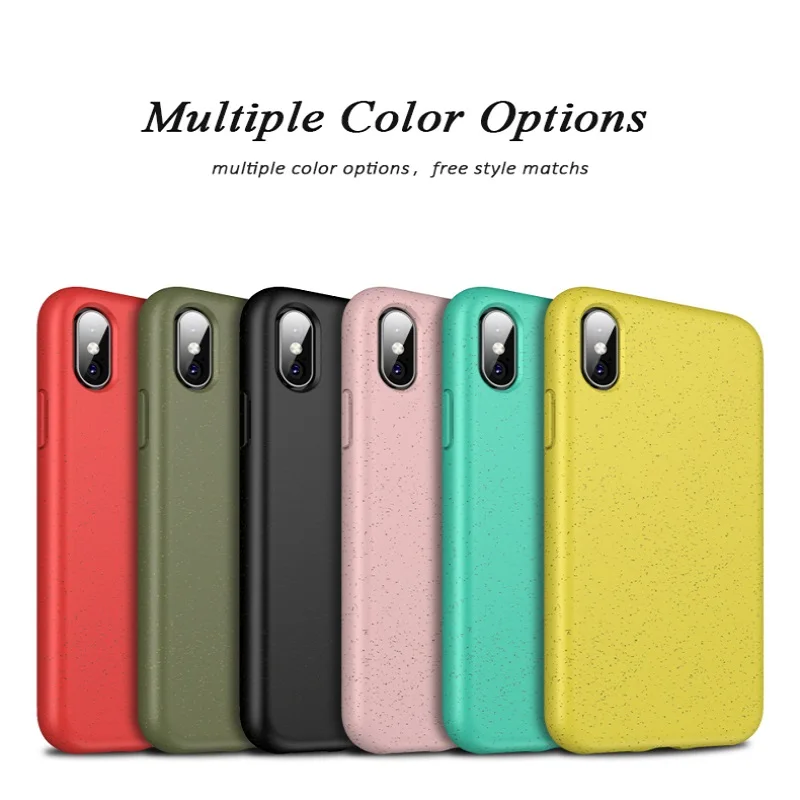 

Solid Color Silicone Case for Iphone XR XS Max Cute Candy Color Soft Simple Fashion Phone Case Anti-drop Non-slip Shockproof