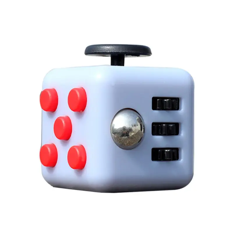 Magic Fidget Cube Vinyl Desk font b Toy b font 2017 New Fidget Cube Anti Irritability