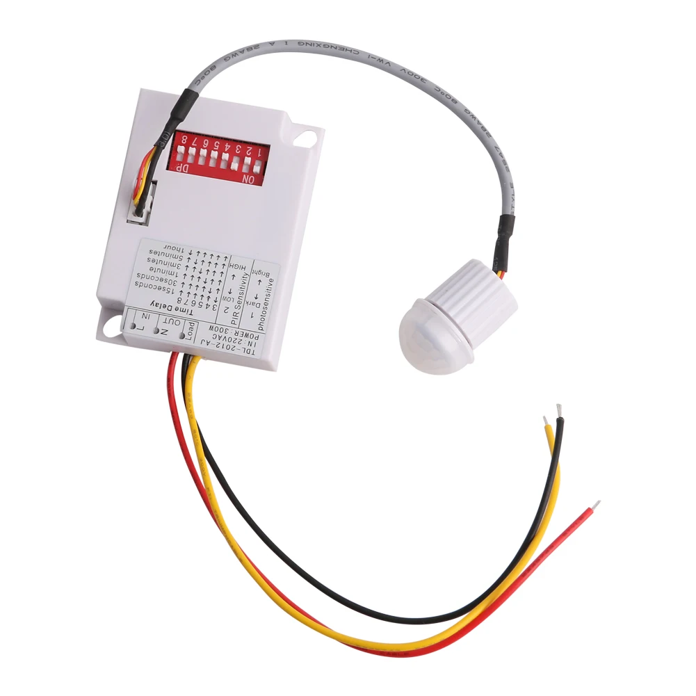 

2018 IR Infrared Module Body Sensor Intelligent Lights Lamp Motion Sensing Switch SEP7_20