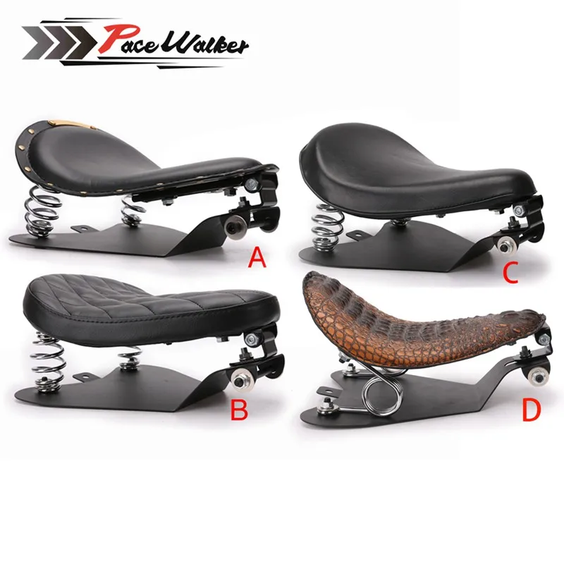 

Motorcycle Solo Seat Baseplate & Springs & Bracket Mounting Kit