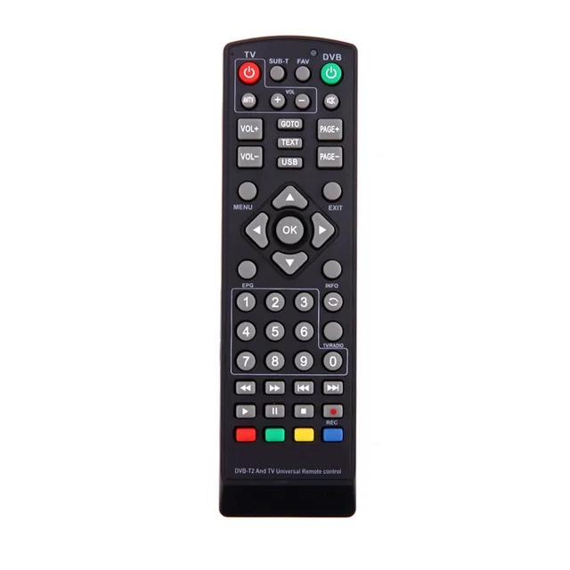 Cheap Universal TV Remote Control Replacement Black Television Remote Control With setting function for TV DVB-T2 Cheap Universal TV Remote Control Replacement Black Television Remote Control With setting function for TV DVB-T2
