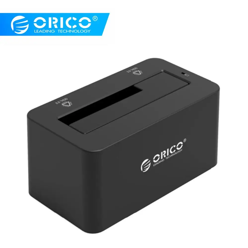 ORICO 6619US3 супер Скорость USB 3,0 HDD чехол для жесткого диска SATA док-станция для жесткого диска для 2,5 или 3,5 дюйма Жесткий диск SSD [8 ТБ Поддержка]