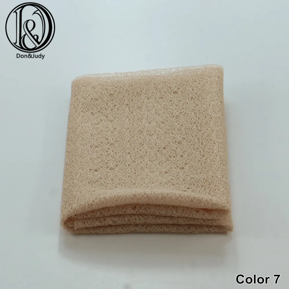 160*50cm Soft Stretch Mesh Gauze Wraps with Matched Flower Headband