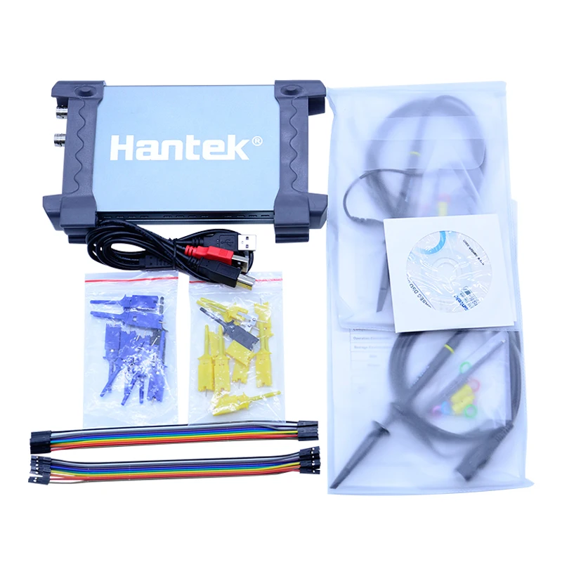 

6022BL PC USB Oscilloscope 2 Digital Channels 20MHz Bandwidth 48MSa/s Sample Rate 16 Channels Logic Analyzer