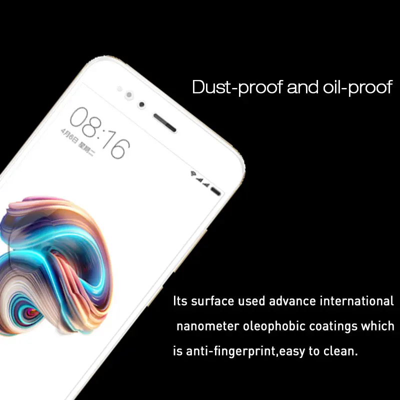 Front Film Tempered Glass For Xiaomi Mi5X 5.5&quot Screen Protector Mi 5X Explosion Proof | Мобильные телефоны и