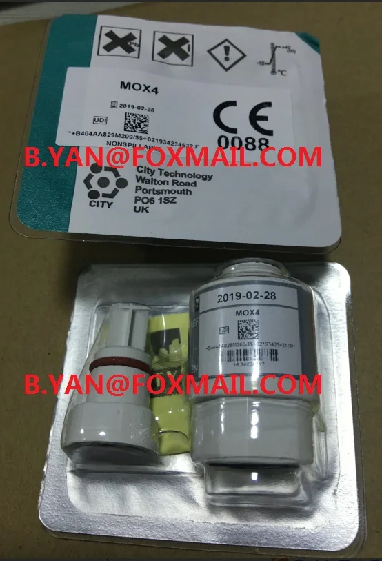 

City Technologies sensor 100% original new MOX-4 MOX4 gas sensor anesthetic medical oxygen sensor O2 sensor