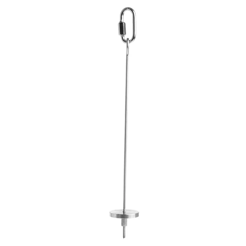 

Bird Parrot Cage Stainless Steel Skewer Food Meat Stick Spear Fruit Holder Toy New