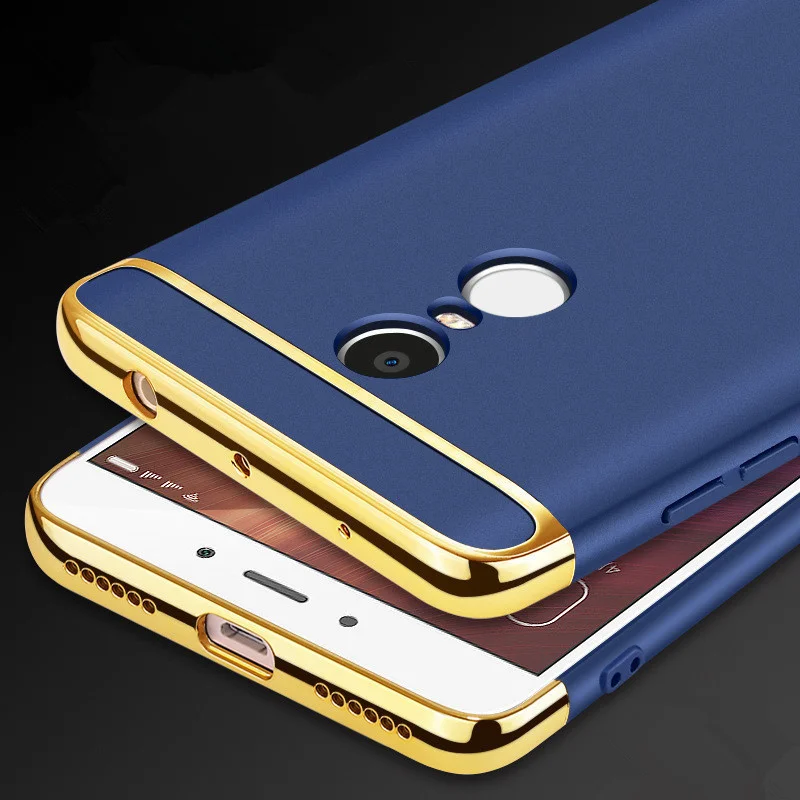 Xiaomi Redmi Note 4/3/2 Case 3 In 1 Combo Slim Armor Plating Frame Back Cover On For 4A 4s/4 pro 3s/3 | Мобильные телефоны и
