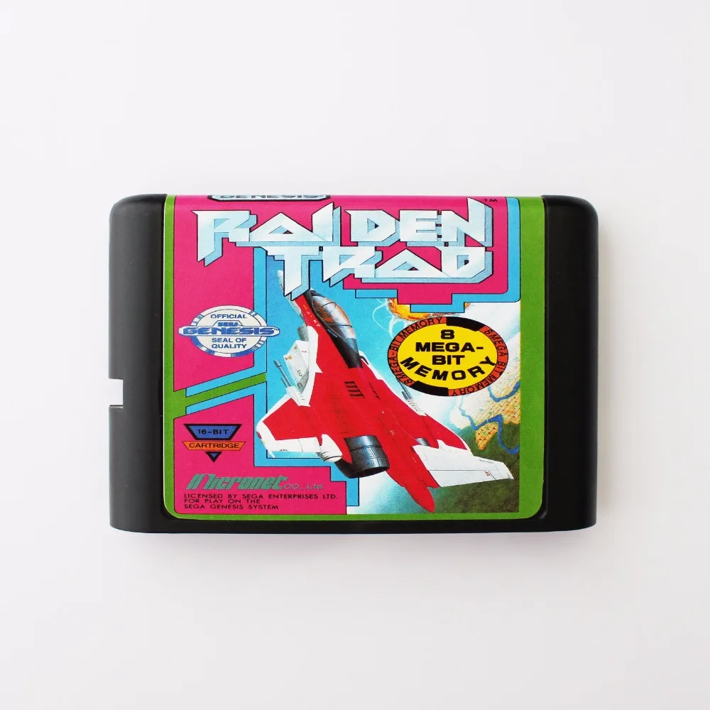 

Raiden Trad 16 bit SEGA MD Game Card For Sega Mega Drive For Genesis