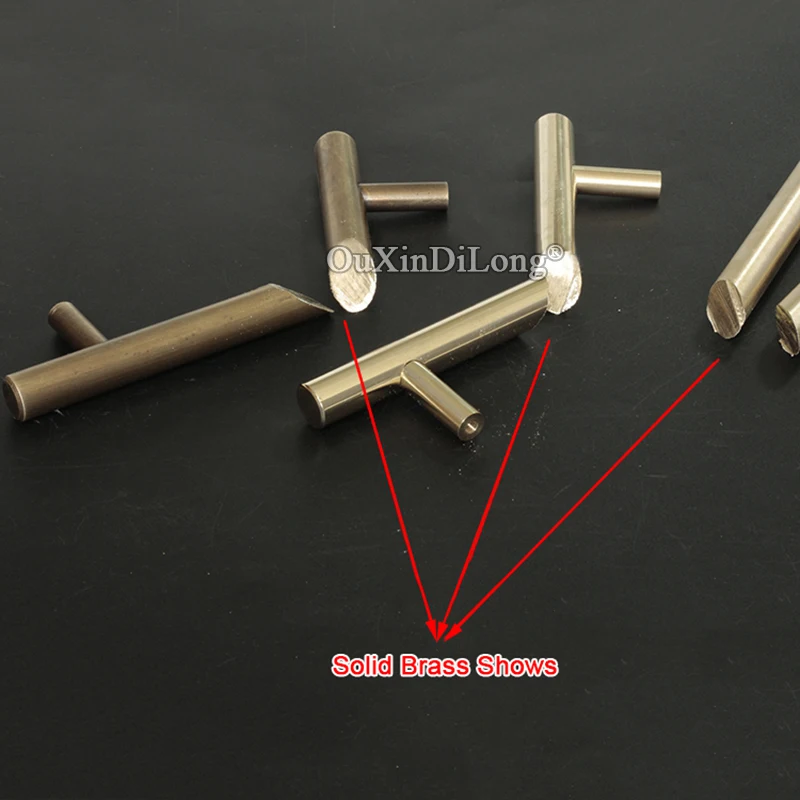 Retro 4PCS European Antique Brass Kitchen Cabinet Door Handles Cupboard Wardrobe Drawer Cabinet Pulls Handles and Knobs