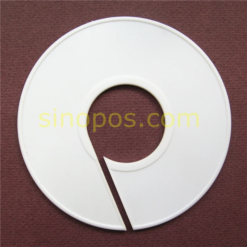 

Rail Size Dividers 11cm Blank, round plastic sizer marker hangrail size disc, apparel clothes racks hanger rails marking ring
