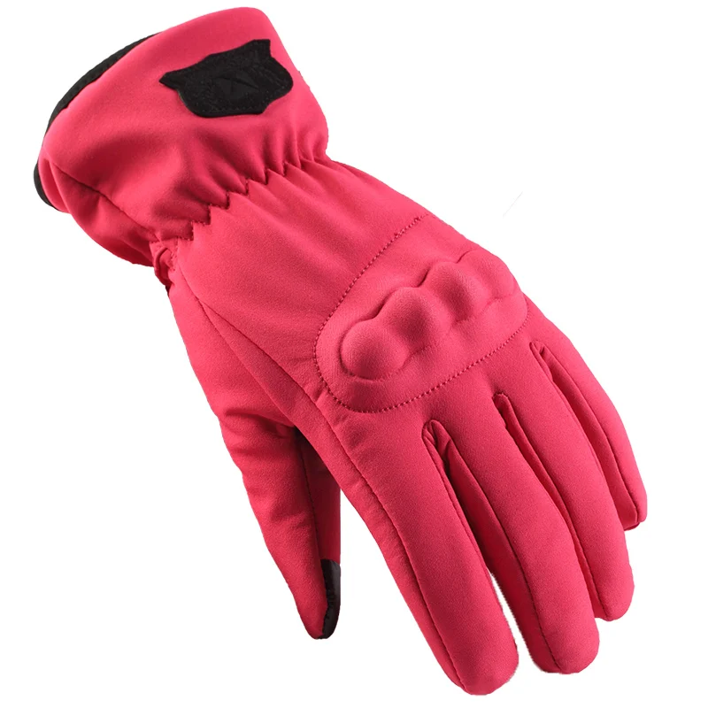 ; Прямая поставка; MASONTEX; зимние мотоциклетные перчатки; водонепроницаемые теплые ветрозащитные уличные перчатки с сенсорным экраном для мужчин и женщин - Цвет: red