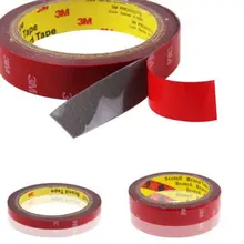 3mx10mm 1 Roll Automotive Acrylic Plus Double Sided Attachment Tape Car Auto Truck Van