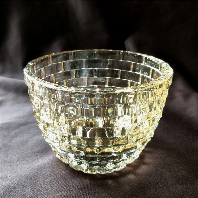 Сервировочная чаша из хрустального стекла геометрической формы 300 мл|craft french|craft