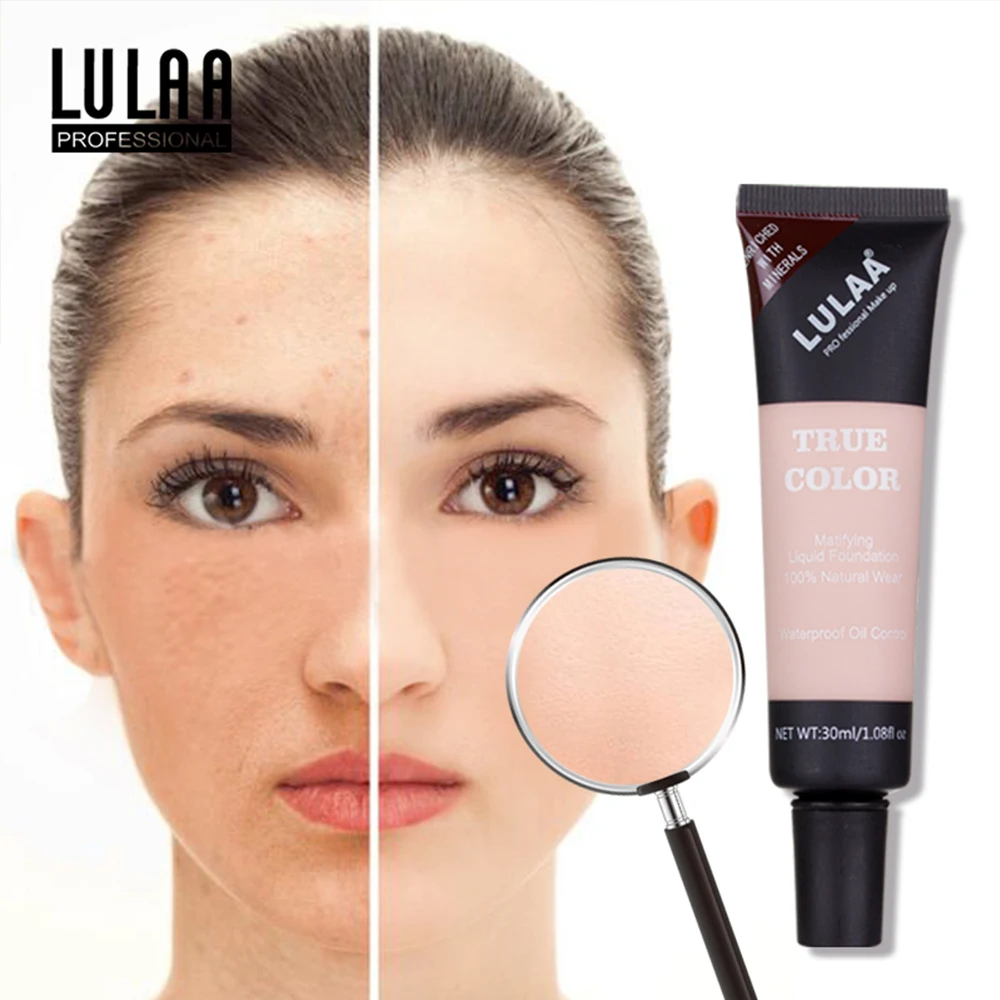 Face makeup concealer LULAA repair capacity makeup waterproof cover dark circles concealer waterproof repair liquid foundation Face makeup concealer LULAA repair capacity makeup waterproof cover dark circles concealer waterproof repair liquid foundation
