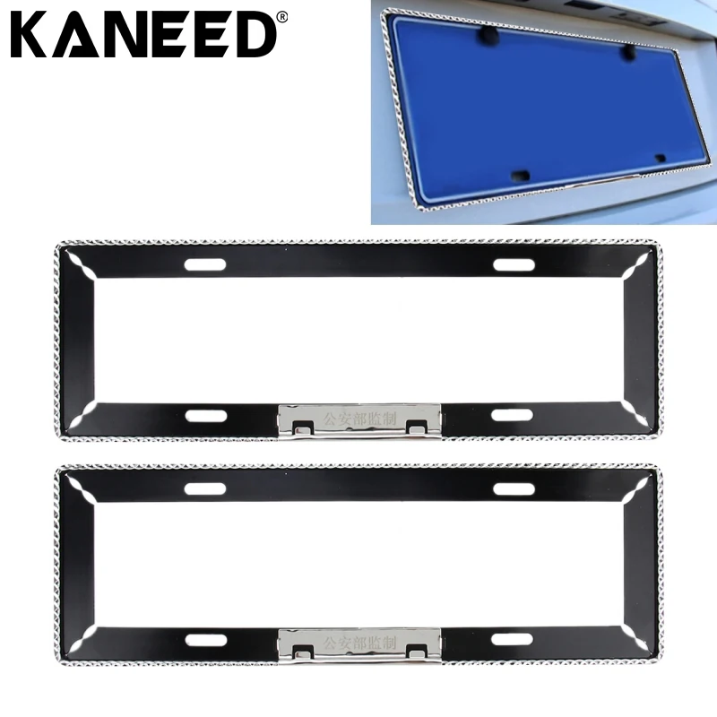thumbnail image 2 of Laser Engraving License Plate Frames Custom License Plate Frame - Personalized Stainless Steel Holder For Cars & Trucks Mercedes Benz License Plate Frame 2 of 14