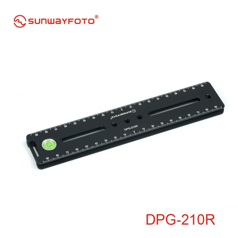 SUNWAYFOTO DPG-210R головка штатива быстросъемная пластина для DSLR камеры штатив пластина профессиональный монопод быстросъемная пластина