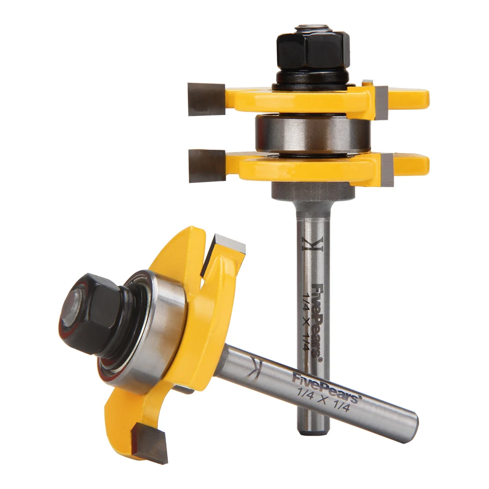 FivePears Tongue and Groove Router Bit  (4)