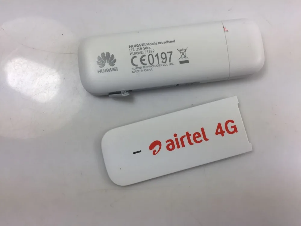 Разблокированный HUAWEI E3372 E3372h-607 150 Мбит/с 4G LTE USB модем двойной антенный порт Поддержка всех диапазонов С CRC9 антенной