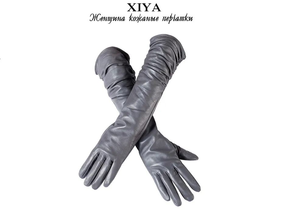 Driving women leather gloves